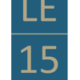 Logo de Le15.fr, domiciliation d'entreprise à Lyon